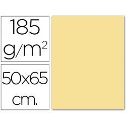 Cartulina Guarro crema 500 x 650 mm de 185 g/m2