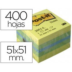 Minicubo de notas adhesivas Post-it ®