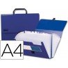 Carpeta clasificadora polipropileno con asa Beautone Din A4