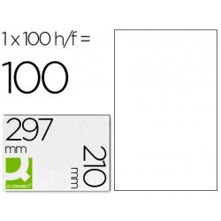 Etiquetas Adhesivas marca Q-Connect 210 x 297 mm