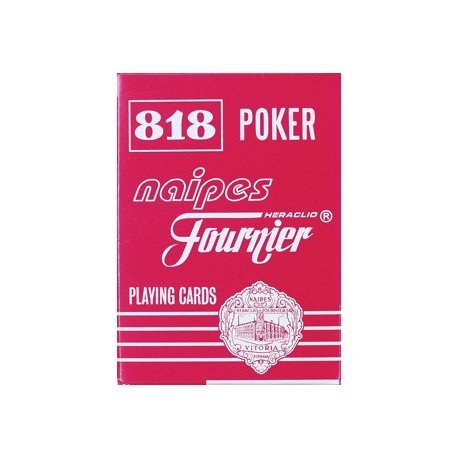 Baraja Poker ingles y Bridge Modelo 818/55 marca Fournier