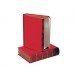 Caja transferencia Liderpapel carton color rojo 255 x 335 x 80 mm