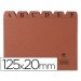 Indice fichero marca Liderpapel N4 carton
