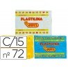 Plastilina Jovi Colores surtidos grande Caja 15 350 gr