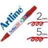 Rotulador permanente Artline EK-90 Recargable Color Rojo