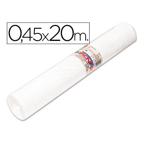 Rollo adhesivo Aironfix color blanco 67002 rollo de 20 mt.
