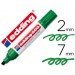 Rotulador Permanente Edding 500 Color Verde Punta Biselada