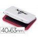 Tampon artline nº00 rojo 40x63 mm.