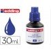 Tinta rotulador edding t-25 azul frasco de 30 ml