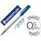 Bolígrafo Staedtler stick azul 0,5 mm