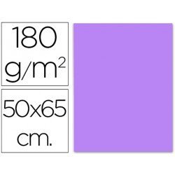 Cartulina Liderpapel color lila 50x65 cm 180g/m2