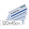 Identificador para puertas-pared Color Blanco 120x45 MM