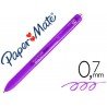 Boligrafo Paper Mate Inkjoy Retractil Gel 0,7 mm Color Morado